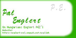 pal englert business card